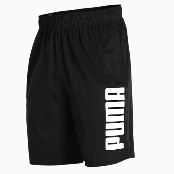 Men's Woven Regular Fit 9" Shorts, Puma Black, extralarge-AUS